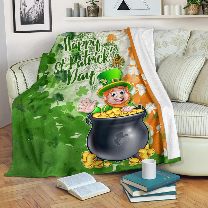 Ireland Celtic Premium Blanket - Happy Saint Patricks Day