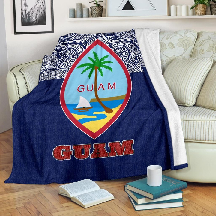 Guam Premium Blanket - Blue Style - BN09
