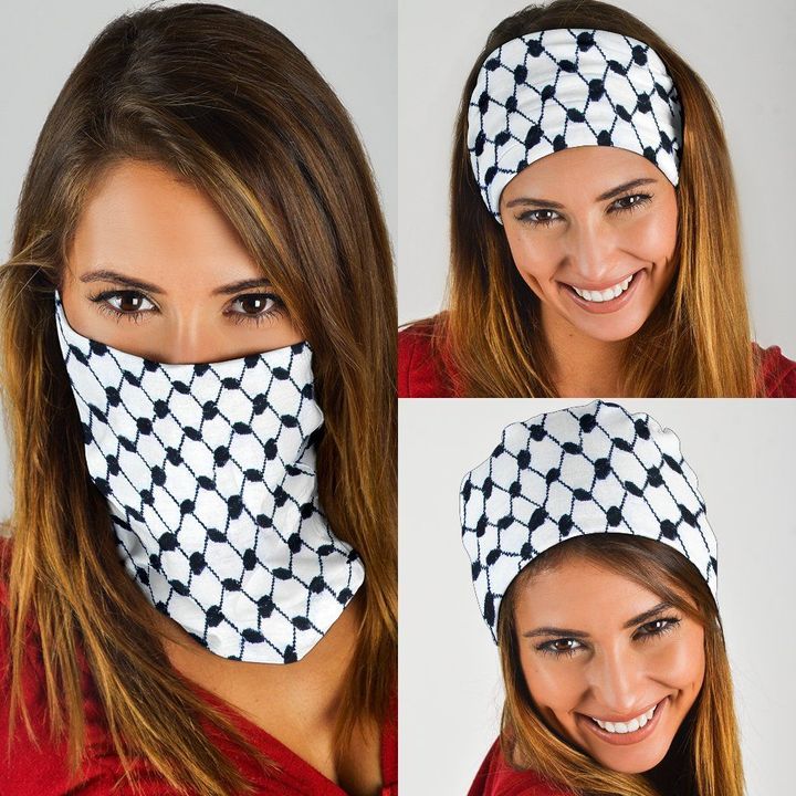 Palestinian Keffiyeh Bandana K5