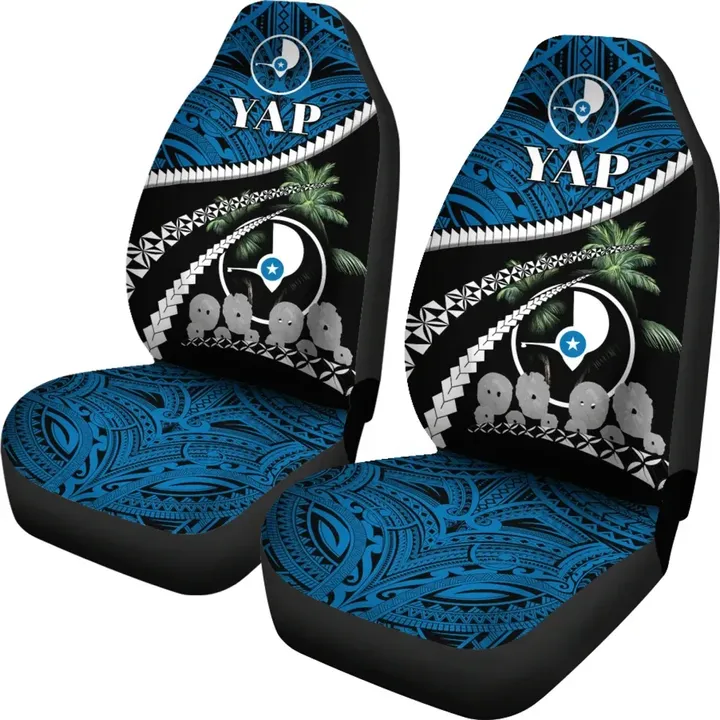 Yap Stone Money Car Seat Covers - Road to Hometown