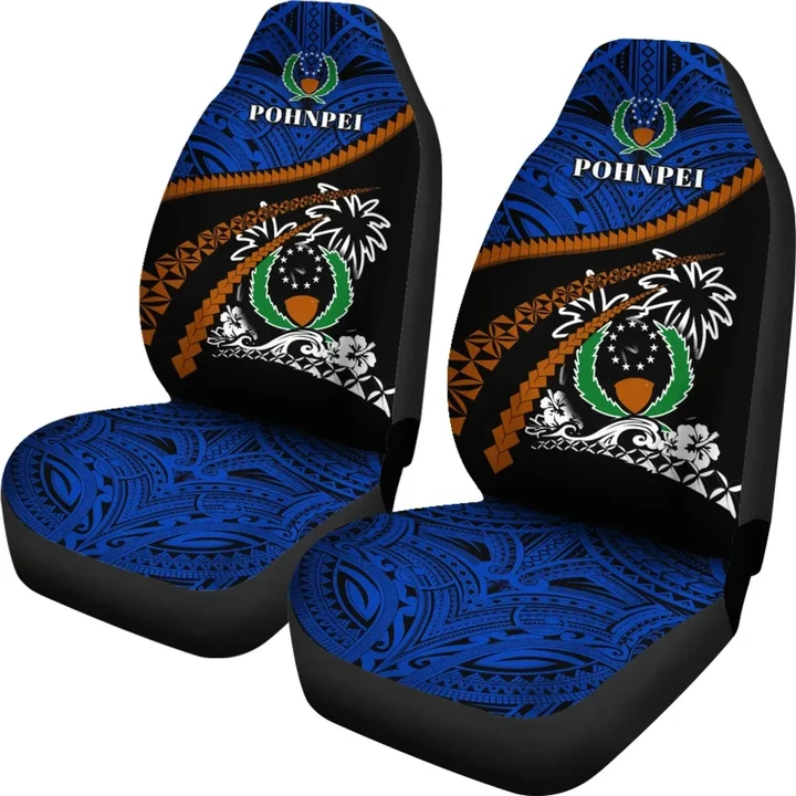 Pohnpei Car Seat Covers - Road to Hometown