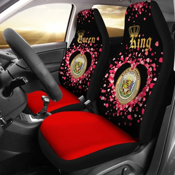 Hawaii Car Seat Cover Couple King/Queen (Set of Two)