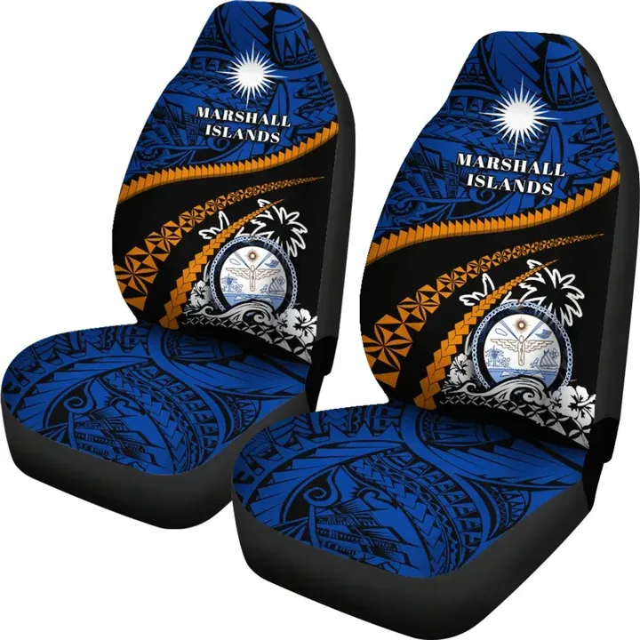 Marshall Islands Car Seat Covers - Road to Hometown