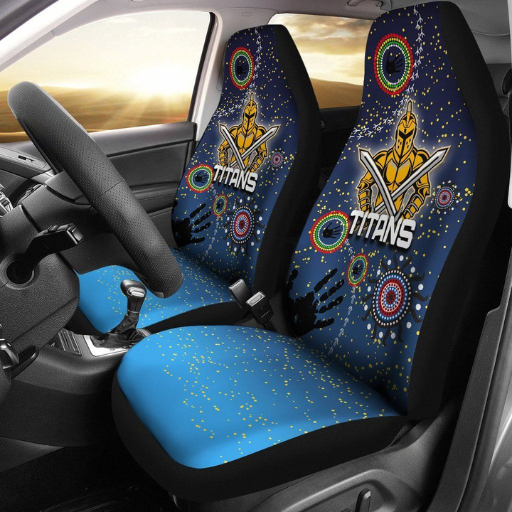 Naidoc Titans Car Seat Covers Gold Coast Aboriginal