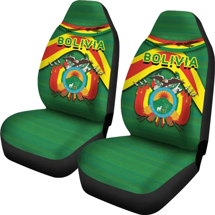 Bolivia Car Seat Covers - Vibes Version