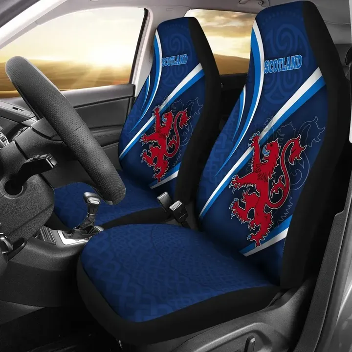 Scotland Celtic Car Seat Covers - Proud To Be Scottish