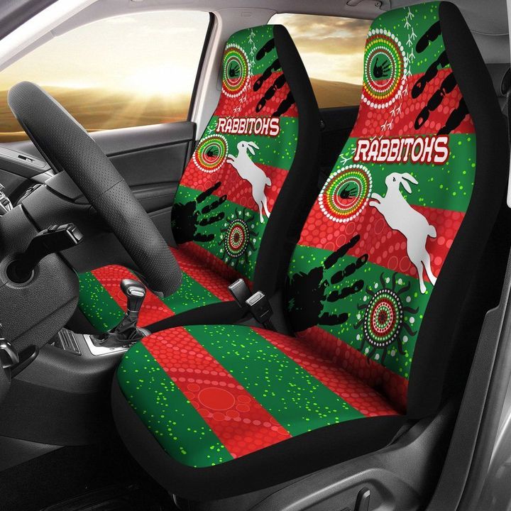 Naidoc Rabbitohs Car Seat Covers Aboriginal Vibes