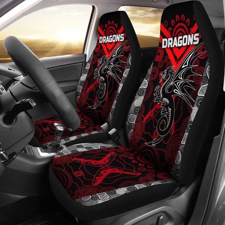Dragons Car Seat Covers St. George Aboriginal