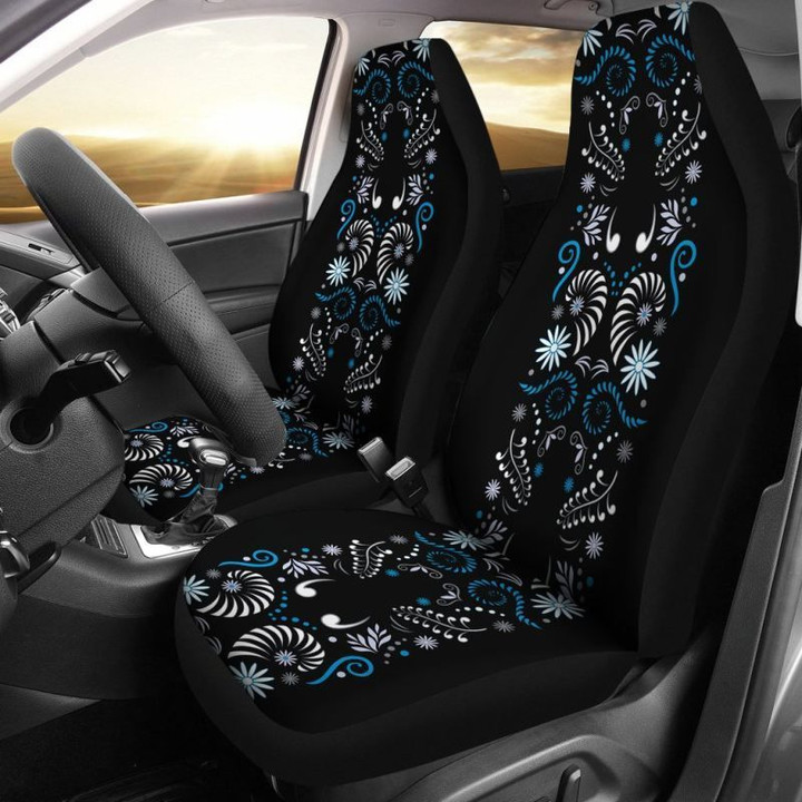 NEW ZEALAND- SILVER FERN CAR SEAT COVERS H