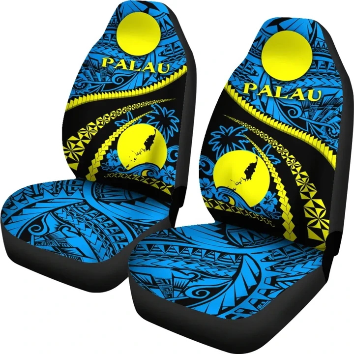 Palau Car Seat Covers - Road to Hometown