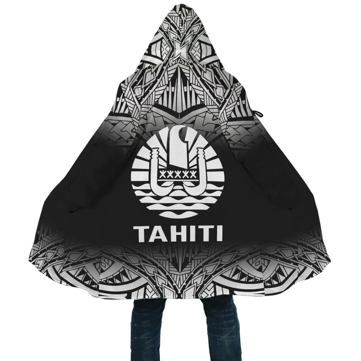 Tahiti Hooded Coats , Fog Black Style