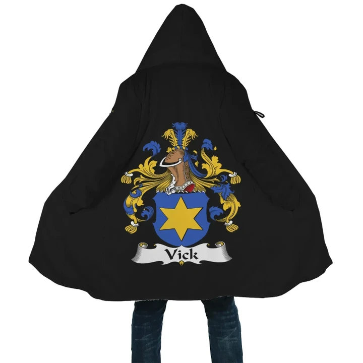 Vick Germany Hooded Coats , German Family Crest