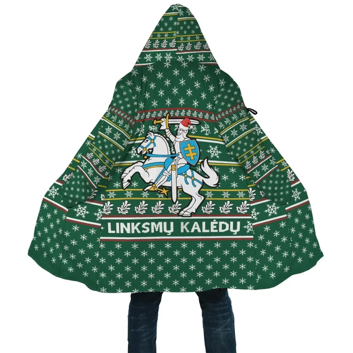 Lithuania Christmas Hooded Coats , Green TH0