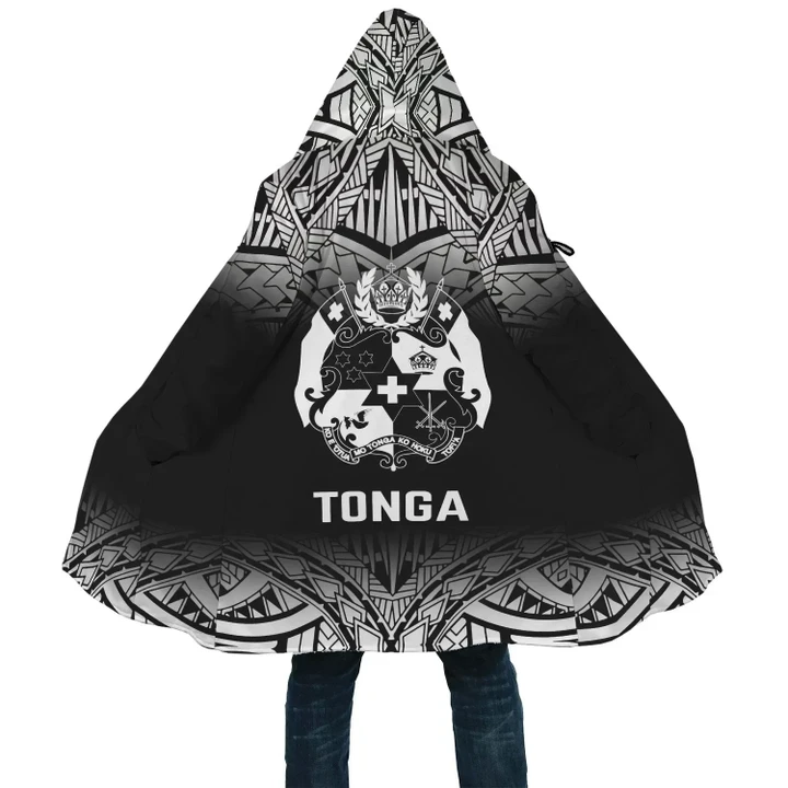 Tonga Hooded Coats , Fog Black Style