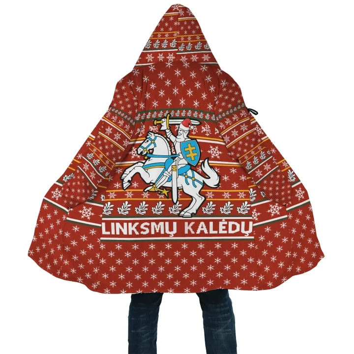 Lithuania Christmas Hooded Coats , Red TH0