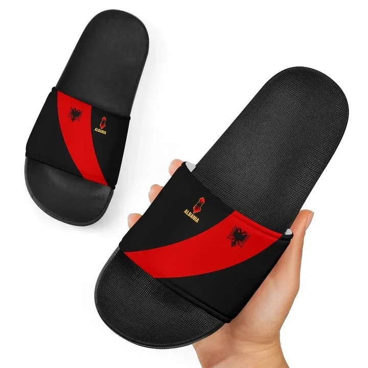 Albania Slide Sandal Special Flag