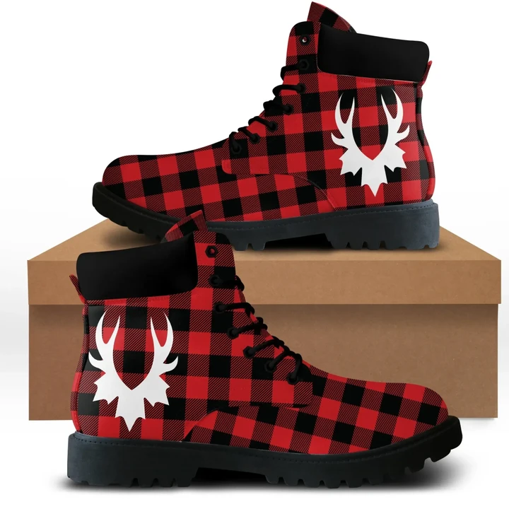 Canada All-Season Boots, Canada Day 2021 Lumberjack Buffalo Plaid