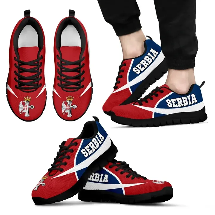 Serbia Sneakers , Serbian Eagle / Orthodox Cross