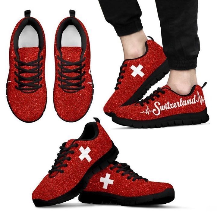 Switzerland Flag Sneakers
