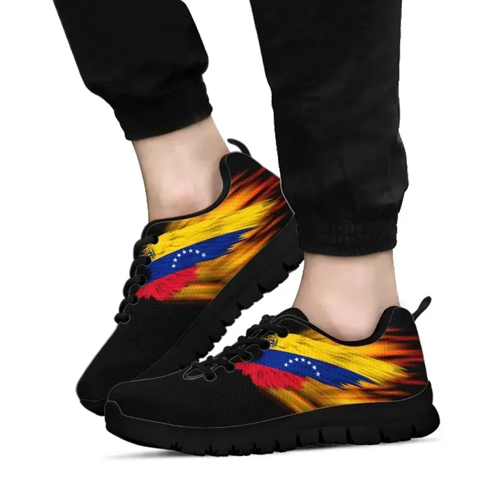 Venezuela Sneakers , Fire Wings and Flag , Seven Stars