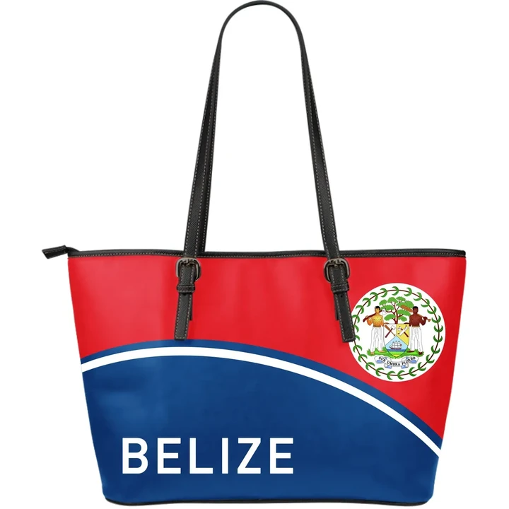 Belize Leather Tote , Curve Version