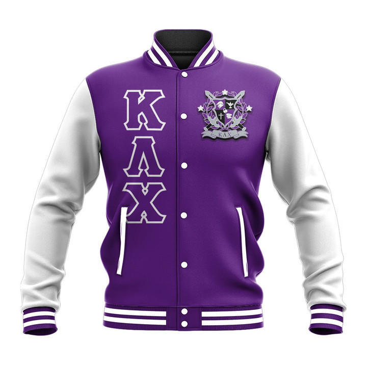 (Custom) Kappa Lambda Chi Baseball Jacket A31