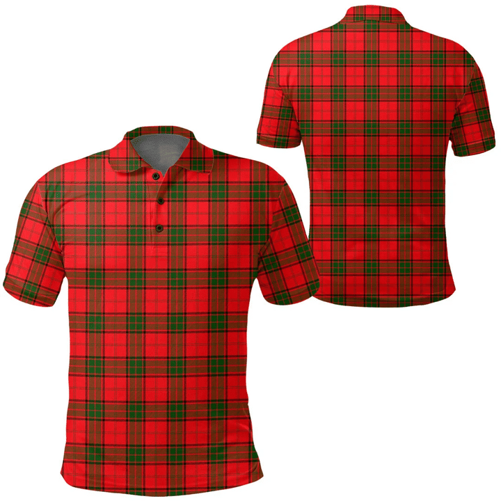 1sttheworld Clothing - Adair Tartan Polo Shirt A7 | 1sttheworld.com