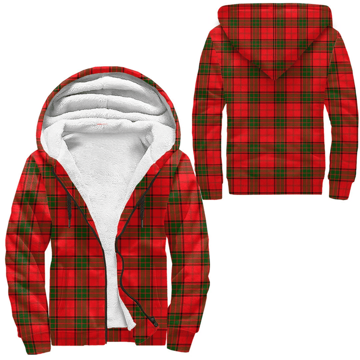 1stScotland Clothing - Adair Tartan Sherpa Hoodie A7 | 1stScotland.com