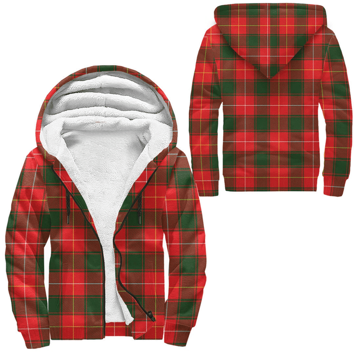 1stScotland Clothing - MacPhee Modern Tartan Sherpa Hoodie A7 | 1stScotland.com