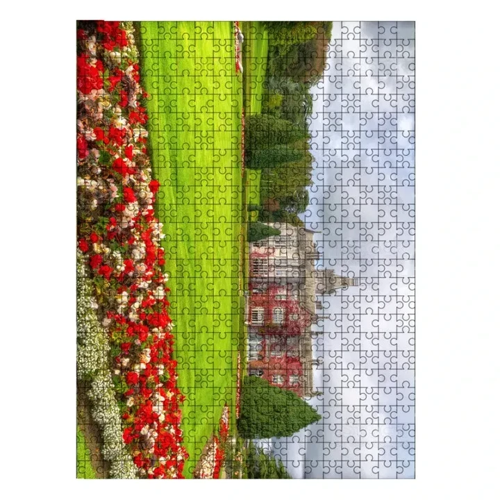 Ireland Puzzle - Adare gardens and castle Jigsaw