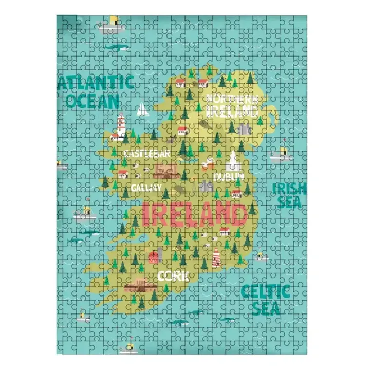 Ireland Puzzle - Map Ireland Jigsaw