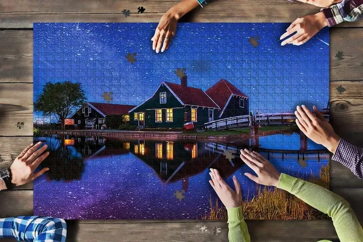 Zaandam Netherlands Jigsaw Puzzle K4