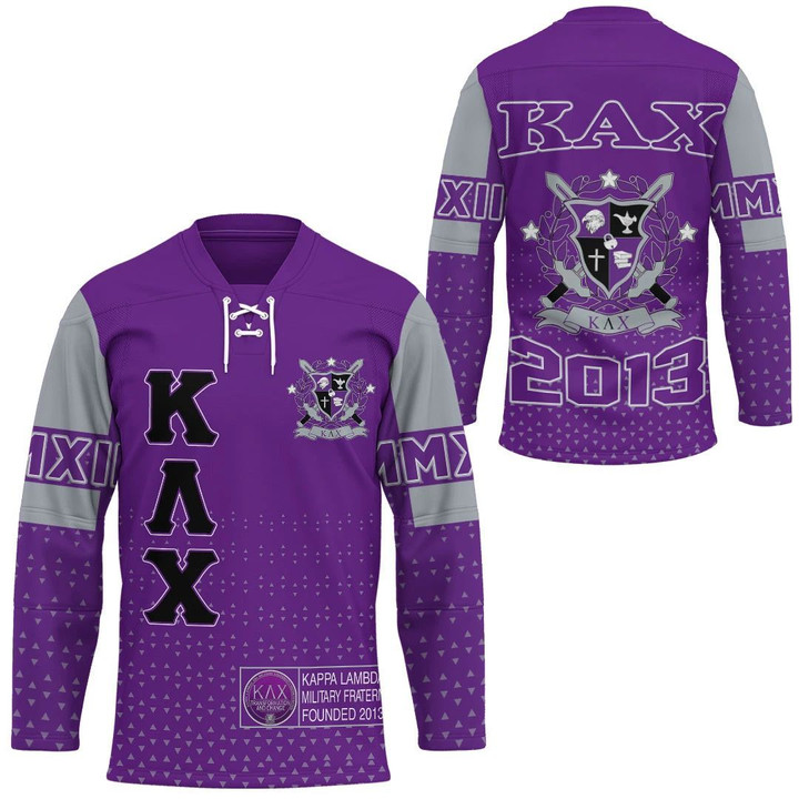 1sttheworld Jersey - MM Kappa Lambda Chi  Hockey Jersey A31