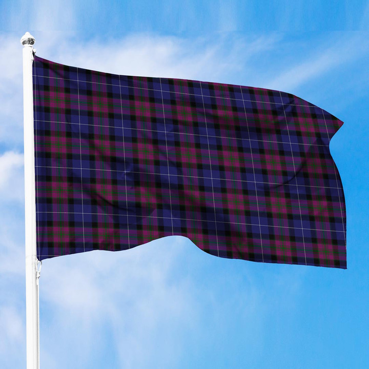 1sttheworld Flag - Pride of Scotland Tartan Premium Flag A7 | 1sttheworld.com
