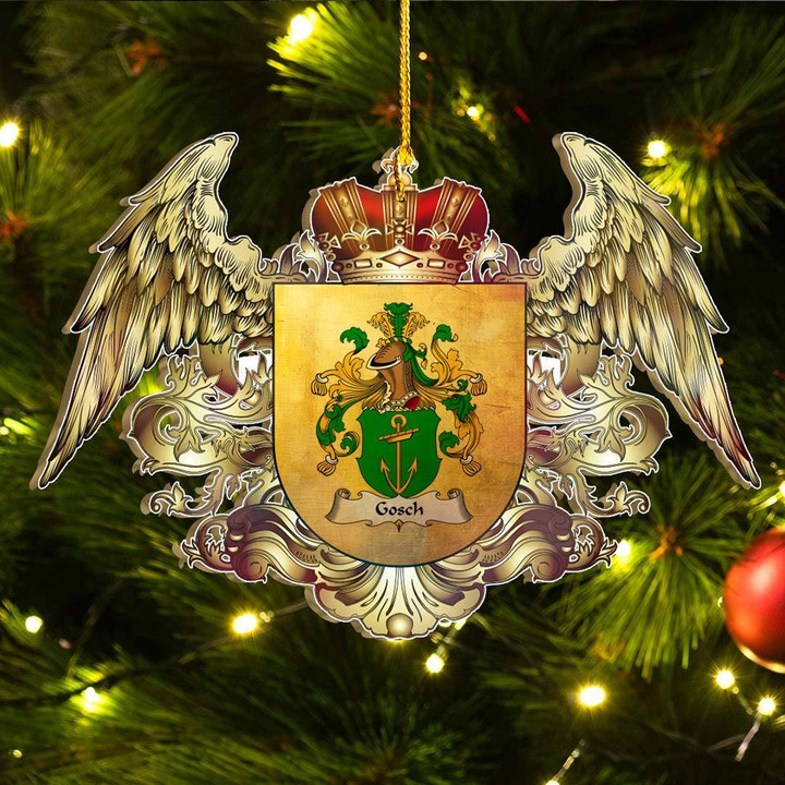 1sttheworld Germany Ornament - Gosch German Family Crest Christmas Ornament - Royal Shield A7 | 1stScotland.com