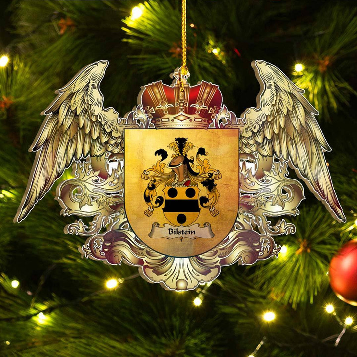 1sttheworld Germany Ornament - Bilstein German Family Crest Christmas Ornament - Royal Shield A7 | 1stScotland.com
