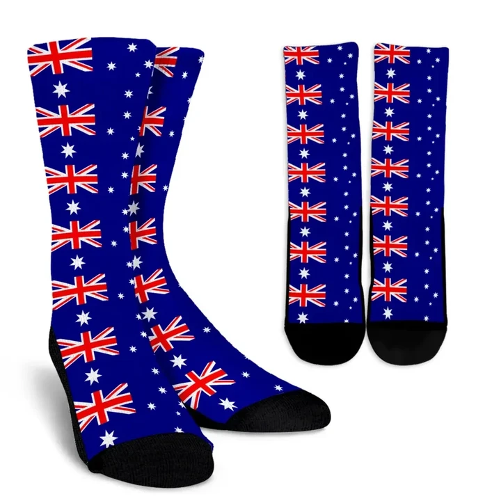 Australia Flag Crew Socks