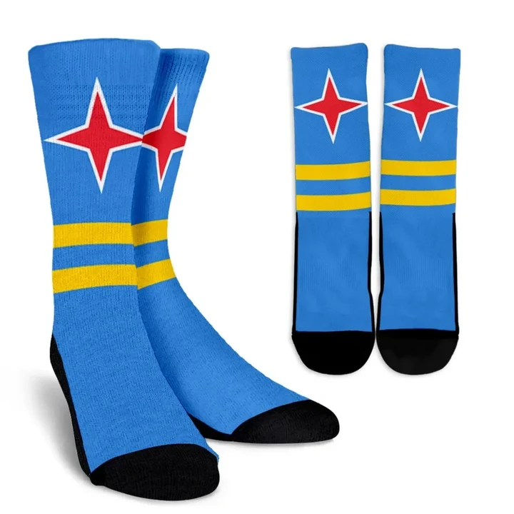 Aruba Flag Socks TH7