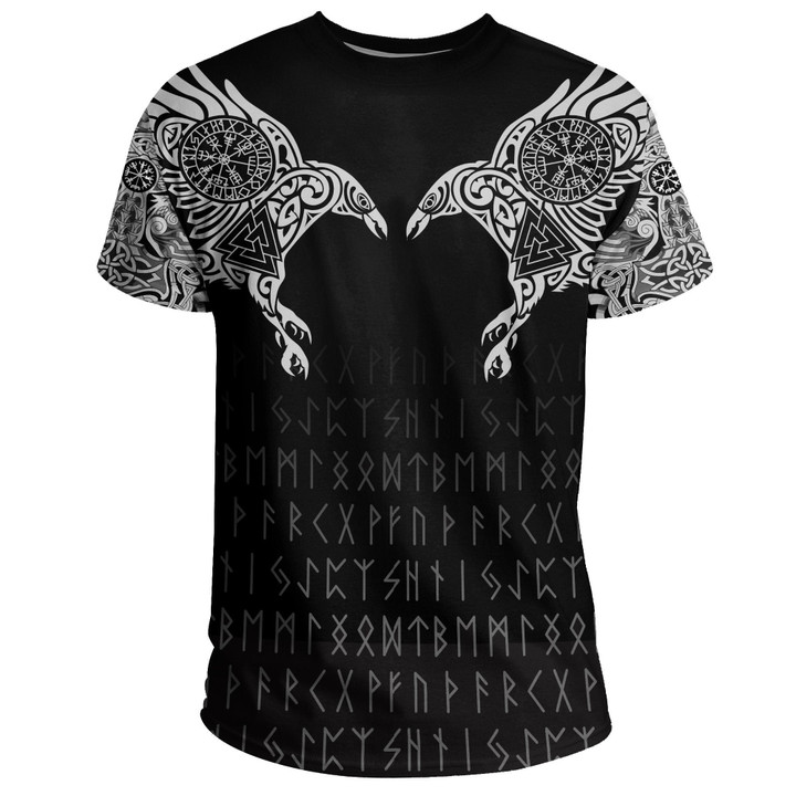 1sttheworld T-Shirt, The Raven Of Odin Tattoo A7
