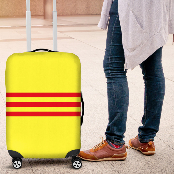 1sttheworld Luggage Cover - Flag of Republic of Vietnam Luggage Cover A7 | 1sttheworld