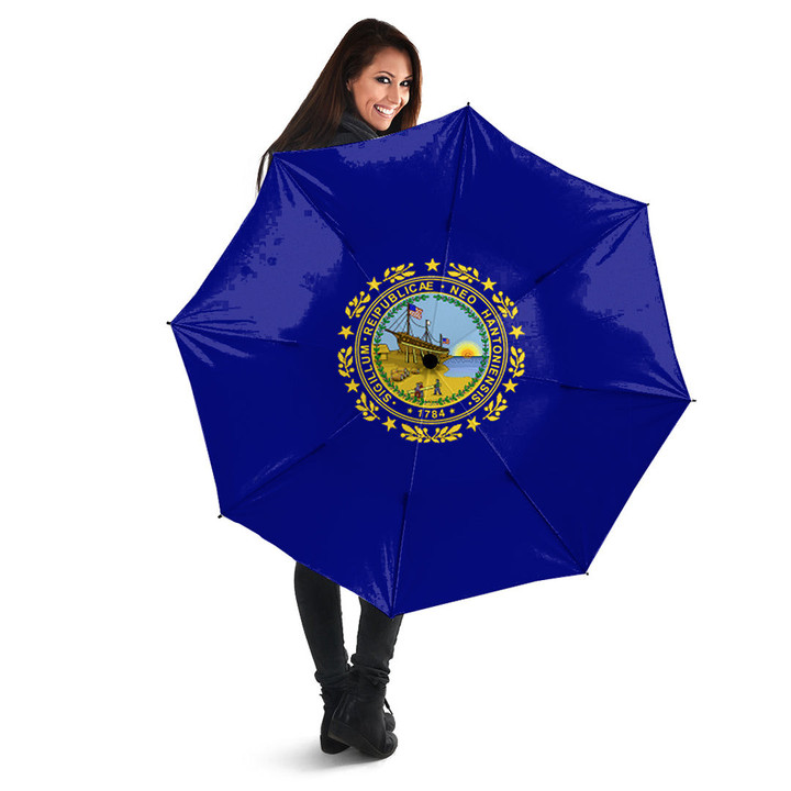 1sttheworld Umbrella - Flag of New Hampshire (1909 - 1931) Umbrella A7 | 1sttheworld