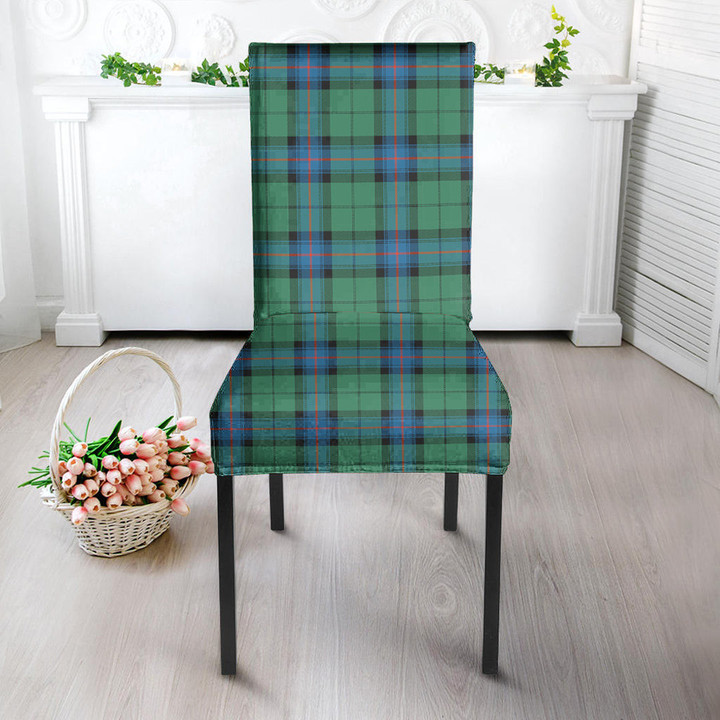 1sttheworld Dining Chair Slip Cover - Armstrong Ancient Tartan Dining Chair Slip Cover A7 | 1sttheworld