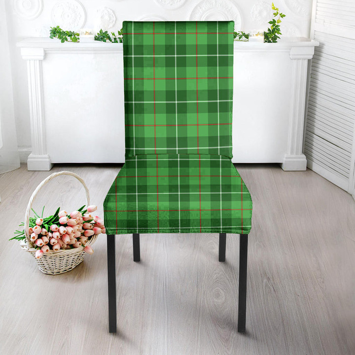 1sttheworld Dining Chair Slip Cover - Galloway District Tartan Dining Chair Slip Cover A7 | 1sttheworld