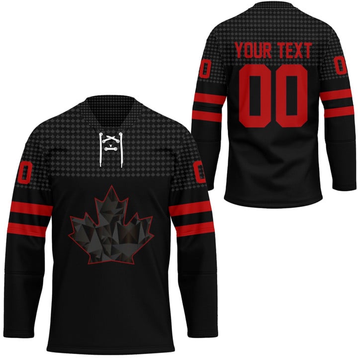 1sttheworld Clothing - (Custom) Canada Team Hockey Jersey Style - New - Hockey Jersey A7 | 1sttheworld