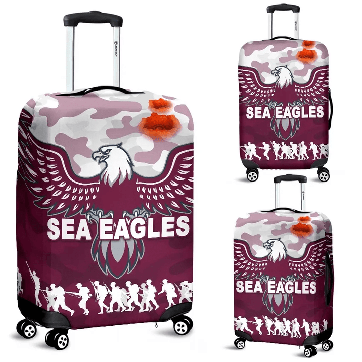 Manly Warringah Luggage Covers Sea Eagles Anzac Day Camouflage Vibes A7