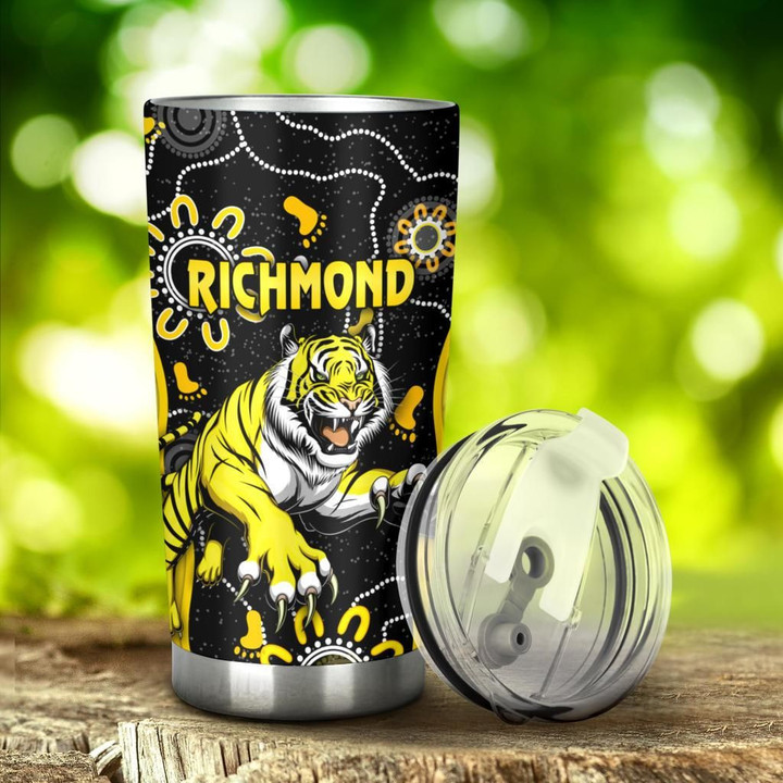 Richmond Football Tumbler Tigers Anzac Day Unique Indigenous A7