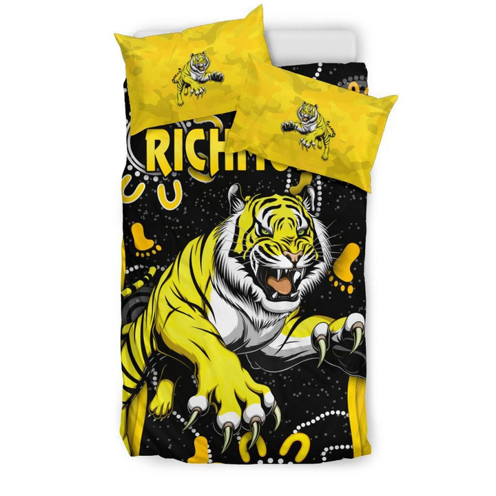 Richmond Football Bedding Set Tigers Anzac Day Unique Indigenous A7