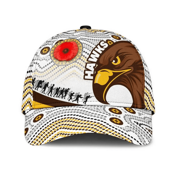 Pride Hawks Cap Hawthorn Anzac Day Aboriginal