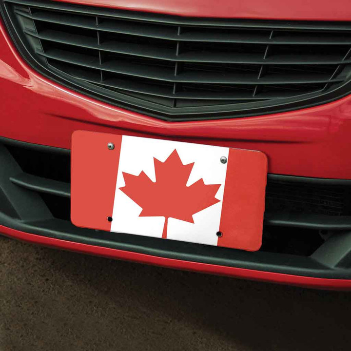 1sttheworld License Plate Frame - Canada License Plate Frame A35