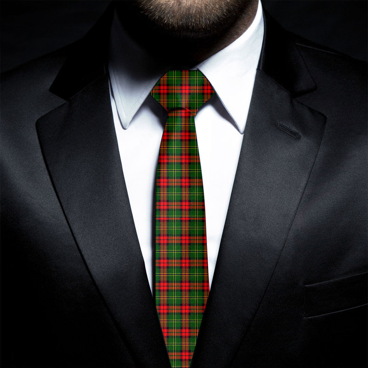 1sttheworld Necktie - Blackstock Tartan Necktie A7 | 1sttheworld
